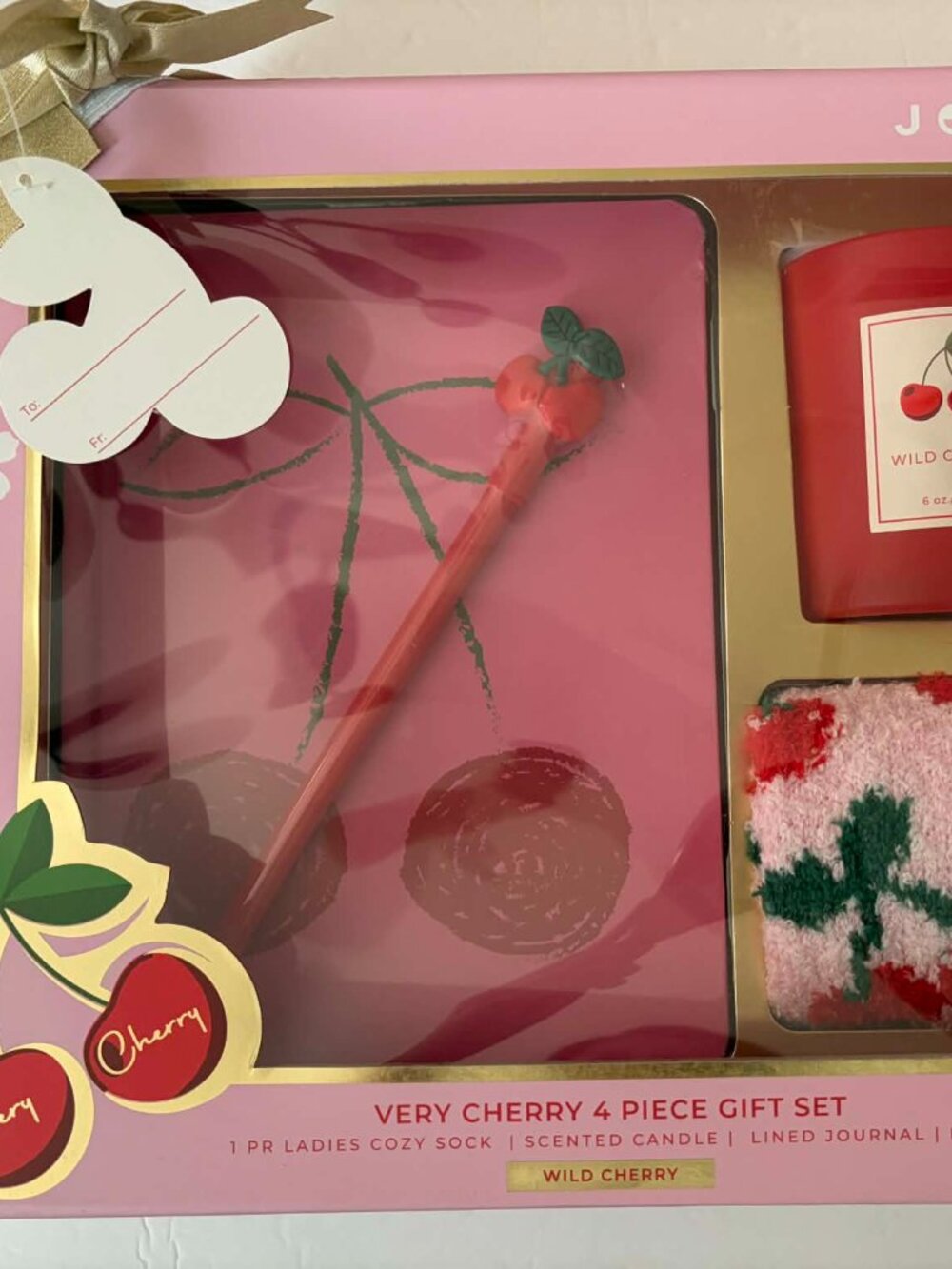 NIB- Joyward 4 Piece Cherry Gift Set